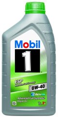 Variklių alyva MOBIL MOBIL 1 ESP 0W40 X3 1L kaina ir informacija | Variklinės alyvos | pigu.lt