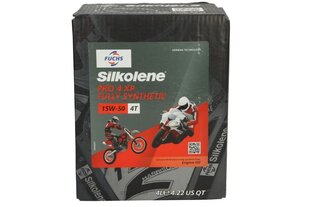 Silkolene Pro 4 15W50 - XP Cube keturtakčių variklių alyva, 4L цена и информация | Моторные масла | pigu.lt