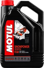 Motul Snowpower Synth 2T dvitakčių variklių alyva, 4L цена и информация | Моторные масла | pigu.lt