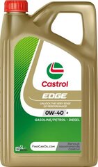 Variklių alyva CASTROL EDGE 0W40 R 5L цена и информация | Моторные масла | pigu.lt