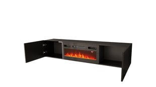 Тв-тумба Carbon FURNLUX CLASSIC, 180x35x38 cm, черный цена и информация |  Тумбы под телевизор | pigu.lt