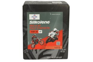 Silkolene Pro 4 10W50 - XP Cube keturtakčių variklių alyva, 4L цена и информация | Моторные масла | pigu.lt