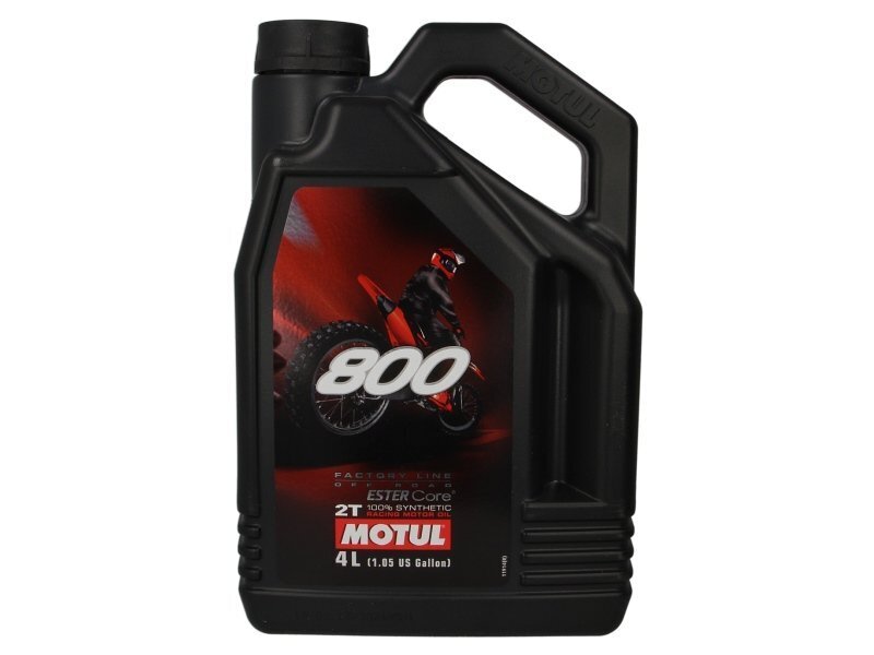 Motul 800 2T Offroad 104039 dvitakčių variklių alyva, 4L kaina ir informacija | Variklinės alyvos | pigu.lt