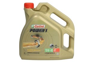 Castrol Power 1 10W40 keturtakčių variklių alyva, 4L kaina ir informacija | Variklinės alyvos | pigu.lt