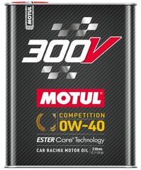 Variklių alyva MOTUL 300V 0W40 2L 110857 цена и информация | Моторные масла | pigu.lt