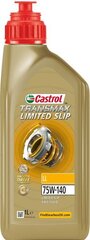 MTF alyva CASTROL TRANSMAX LS LL 75W140 1L цена и информация | Моторные масла | pigu.lt