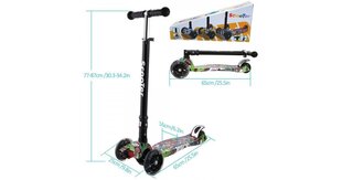 SCOOTER paspirtukas 6-12 m. su manevringais ratukais MAXI - DANCE kaina ir informacija | Triratukai | pigu.lt