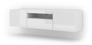 Tv staliukai Aura FURNLUX CLASSIC, 150x37x42 cm, baltas kaina ir informacija | TV staliukai | pigu.lt