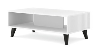 Kavos staliukai Ravenna Pb FURNLUX CLASSIC, 90x60x43 cm, baltas kaina ir informacija | Kavos staliukai | pigu.lt