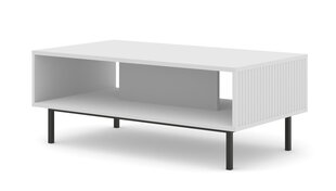 Kavos staliukai Ravenna B FURNLUX CLASSIC, 90x60x45 cm, baltas kaina ir informacija | Kavos staliukai | pigu.lt