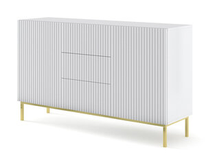 Komodos Ravenna B FURNLUX CLASSIC, 150x42x89 cm, baltas kaina ir informacija | Svetainės spintelės | pigu.lt