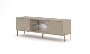 Tv staliukai Diamo FURNLUX CLASSIC, 162x42x54 cm, bėžas kaina ir informacija | TV staliukai | pigu.lt