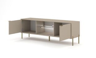 Tv staliukai Diamo FURNLUX CLASSIC, 162x42x54 cm, bėžas kaina ir informacija | TV staliukai | pigu.lt