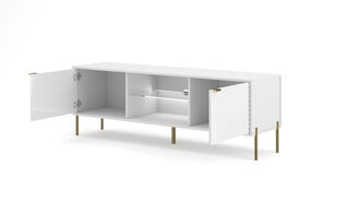 Tv staliukai Diamo FURNLUX CLASSIC, 162x42x54 cm, baltas kaina ir informacija | TV staliukai | pigu.lt