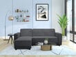 Sofa-lova Dorel Home Allie, pilka kaina ir informacija | Sofos | pigu.lt