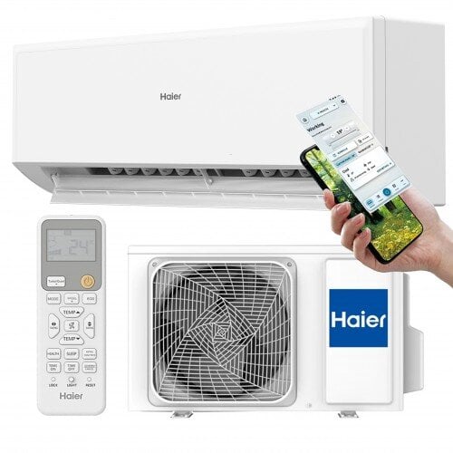 Haier Revive Premium 3,5 / 3,9 kW oro kondicionierius / šilumos siurblys oras-oras AS35RBAHRA-PL / 1U35YESFRA-4 kaina ir informacija | Kondicionieriai, šilumos siurbliai, rekuperatoriai | pigu.lt