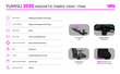 Žaidimų kėdė Yumisu 2050 Magnetic Gray Pink, gobelenas, pilkai juoda su rausva apdaila kaina ir informacija | Biuro kėdės | pigu.lt