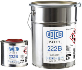 Dažai betonui Solid Paint 222b, pilki, 4.9 l kaina ir informacija | Dažai | pigu.lt