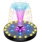 Plūduriuojantis vandens fontanas su LED apšvietimu ir saulės baterija, SP23F цена и информация | Fontanų siurbliai | pigu.lt