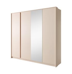 Spinta Dast FURNLUX CLASSIC, 224x56x210 cm, rožinis kaina ir informacija | Spintos | pigu.lt