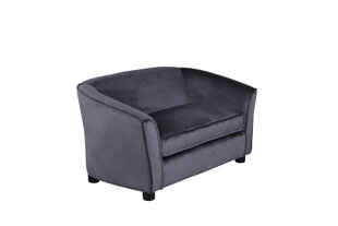 Vaikiškos sofa Måna FURNLUX CLASSIC, 98x62x52 cm, pilka kaina ir informacija | Vaikiškos lovos | pigu.lt