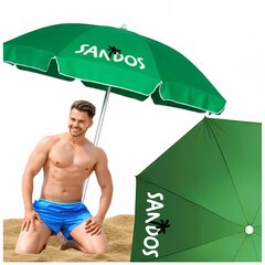 Paplūdimio skėtis Sandos, 160 cm kaina ir informacija | Pripučiamos ir paplūdimio prekės | pigu.lt