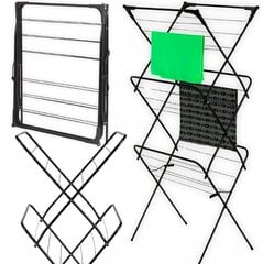 More&Deco vertikali skalbinių džiovyklė цена и информация | Сушилки для белья и аксессуары | pigu.lt
