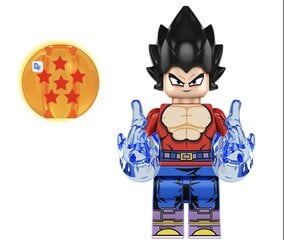 Konstruktorius Dragon Ball Son Goku figūrėlė HeroBricks, 5cm kaina ir informacija | Konstruktoriai ir kaladėlės | pigu.lt