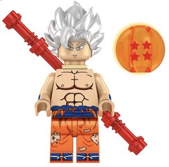 Konstruktorius Dragon Ball Son Goku figūrėlė HeroBricks, 5cm kaina ir informacija | Konstruktoriai ir kaladėlės | pigu.lt