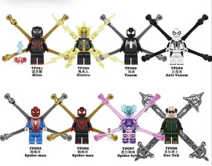 Конструктор Spider Man HeroBricks, 5 см цена и информация | Конструкторы и кубики | pigu.lt