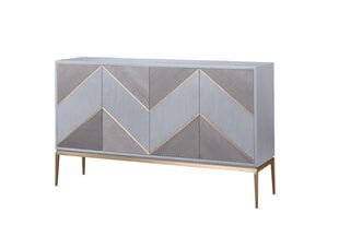 Komodos Stilig FURNLUX PREMIUM, 150x40x90 cm, pilka kaina ir informacija | Svetainės spintelės | pigu.lt