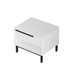 Spintelės prie lovos Ocean FURNLUX CLASSIC, 54x45x42 cm, baltas kaina ir informacija | Spintelės prie lovos | pigu.lt