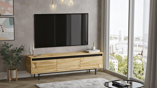 Tv staliukai Luvio FURNLUX CLASSIC, 160x36x45 cm, natūralus kaina ir informacija | TV staliukai | pigu.lt