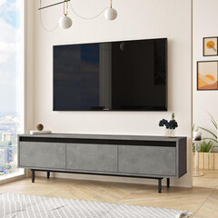 Tv staliukai Luvio FURNLUX CLASSIC, 160x36x45 cm, pilka kaina ir informacija | TV staliukai | pigu.lt