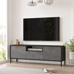 Tv staliukai Luvio FURNLUX CLASSIC, 140x36x46 cm, pilka kaina ir informacija | TV staliukai | pigu.lt