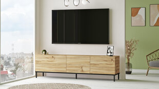 Tv staliukai Luvio FURNLUX CLASSIC, 170x36x46 cm, natūralus kaina ir informacija | TV staliukai | pigu.lt