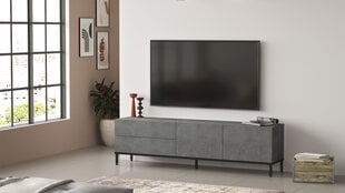 Tv staliukai Luvio FURNLUX CLASSIC, 170x36x46 cm, pilka kaina ir informacija | TV staliukai | pigu.lt