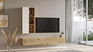 Tv staliukai Luvio FURNLUX CLASSIC, 175x27x25 cm, natūralus kaina ir informacija | TV staliukai | pigu.lt