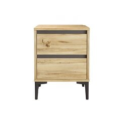 Spintelės prie lovos Aristo FURNLUX CLASSIC, 45x45x59 cm, natūralus kaina ir informacija | Spintelės prie lovos | pigu.lt