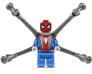 Konstruktorius Spider Man figūrėlė HeroBricks, 9cm kaina ir informacija | Konstruktoriai ir kaladėlės | pigu.lt