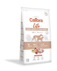 Calibra Dog Life Senior vyresniems vidutinių ir didelių veislių šunims su vištiena, 2,5 kg kaina ir informacija | Sausas maistas šunims | pigu.lt