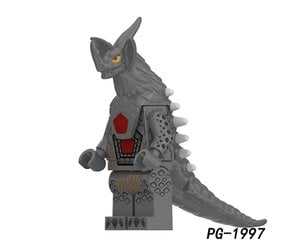 Konstruktorius Godzilla figūrėlė HeroBricks, 9cm kaina ir informacija | Konstruktoriai ir kaladėlės | pigu.lt