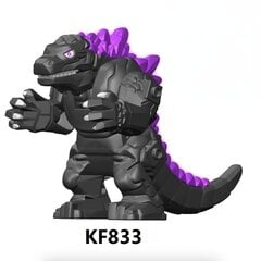 Konstruktorius King Kong vs Godzilla figūrėlė HeroBricks, 9cm kaina ir informacija | Konstruktoriai ir kaladėlės | pigu.lt