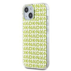 DKNY PC|TPU Repeat Pattern Case for iPhone 15 Yellow цена и информация | Чехлы для телефонов | pigu.lt