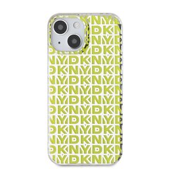 DKNY PC|TPU Repeat Pattern Case for iPhone 15 Yellow цена и информация | Чехлы для телефонов | pigu.lt