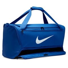 Nike sportinis krepšys BRASILIA M DUFF 9.0 60 L, mėlynas цена и информация | Женские сумки | pigu.lt