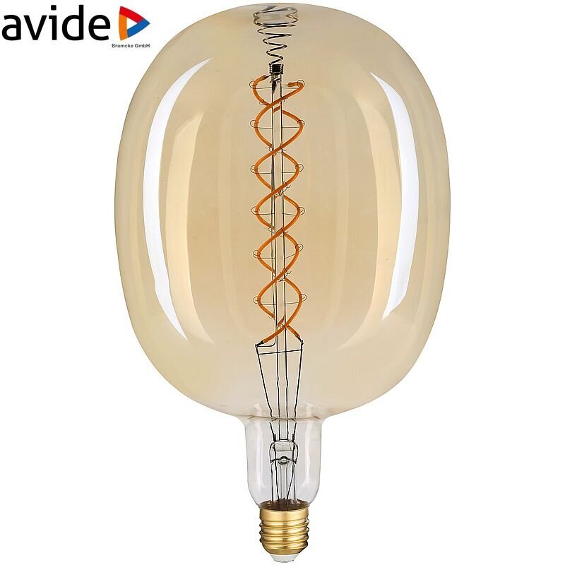 Avide LED lemputė Vintage 8W E27 285mm Dimmable kaina ir informacija | Elektros lemputės | pigu.lt