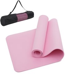 tpe kilimas fitness yogos pilates pratimas, didelis, nesklidaus sportvida 6 mm kaina ir informacija | Kilimėliai sportui | pigu.lt