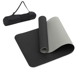 tpe kilimas fitness yogos pilates pratimas, didelis, nesklidaus sportvida 6 mm kaina ir informacija | Kilimėliai sportui | pigu.lt