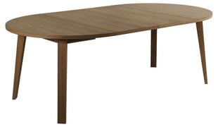 Расширяемая столешница для раскладного стола Actona A-Line, коричневая цена и информация | Кухонные и обеденные столы | pigu.lt